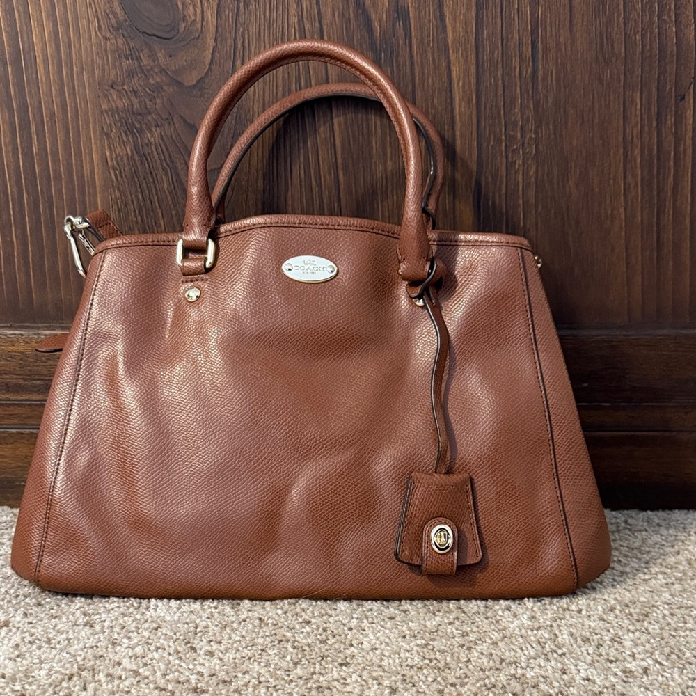Coach Brown Leather Satchel